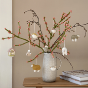 Spring House Felt Hanging Decoration Multi