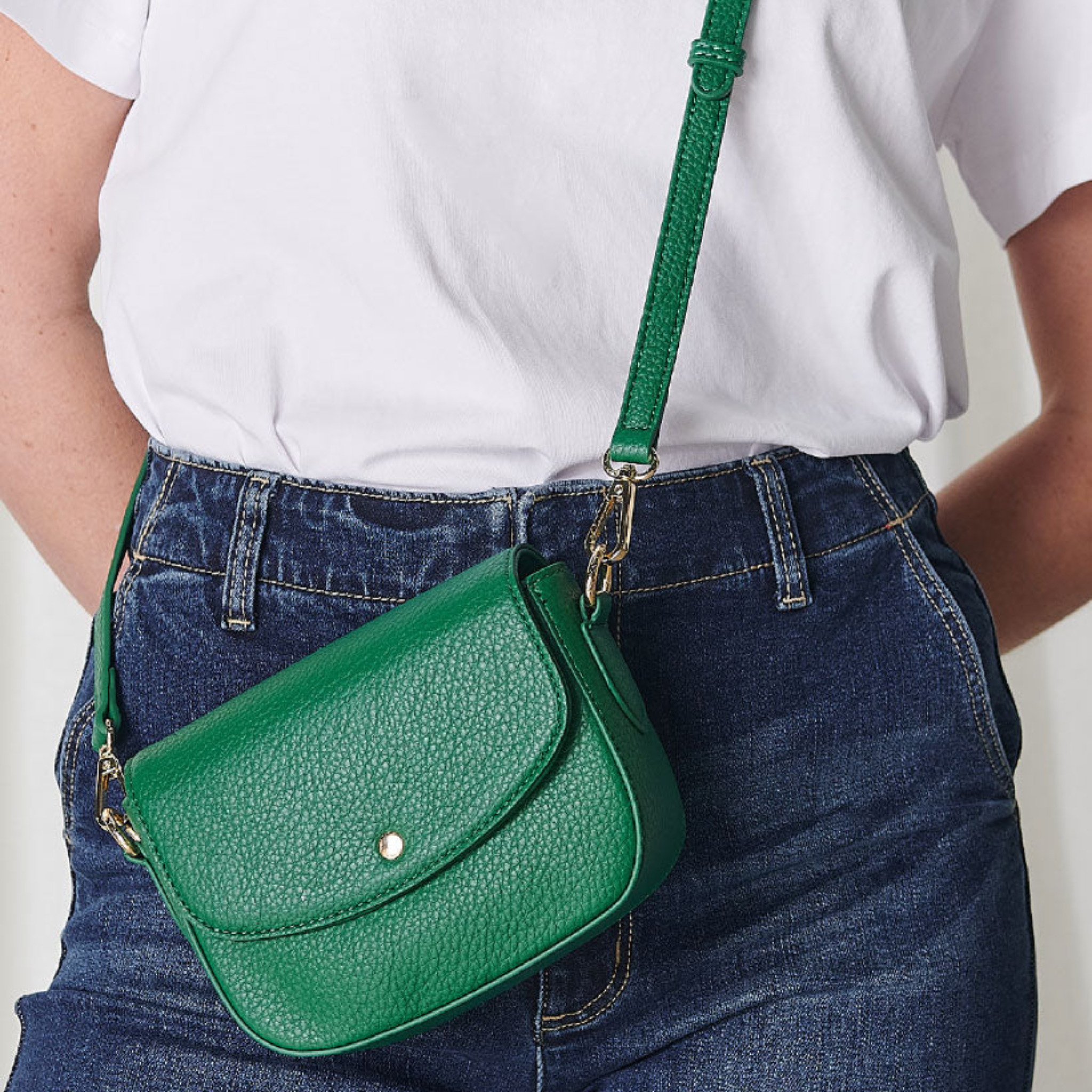 Posy Cross Body Bag Green