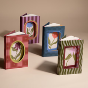 Framed Floral Die-Cut Bound Journal Poppy
