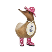 Spotty Hat & Boots Ducky Pink