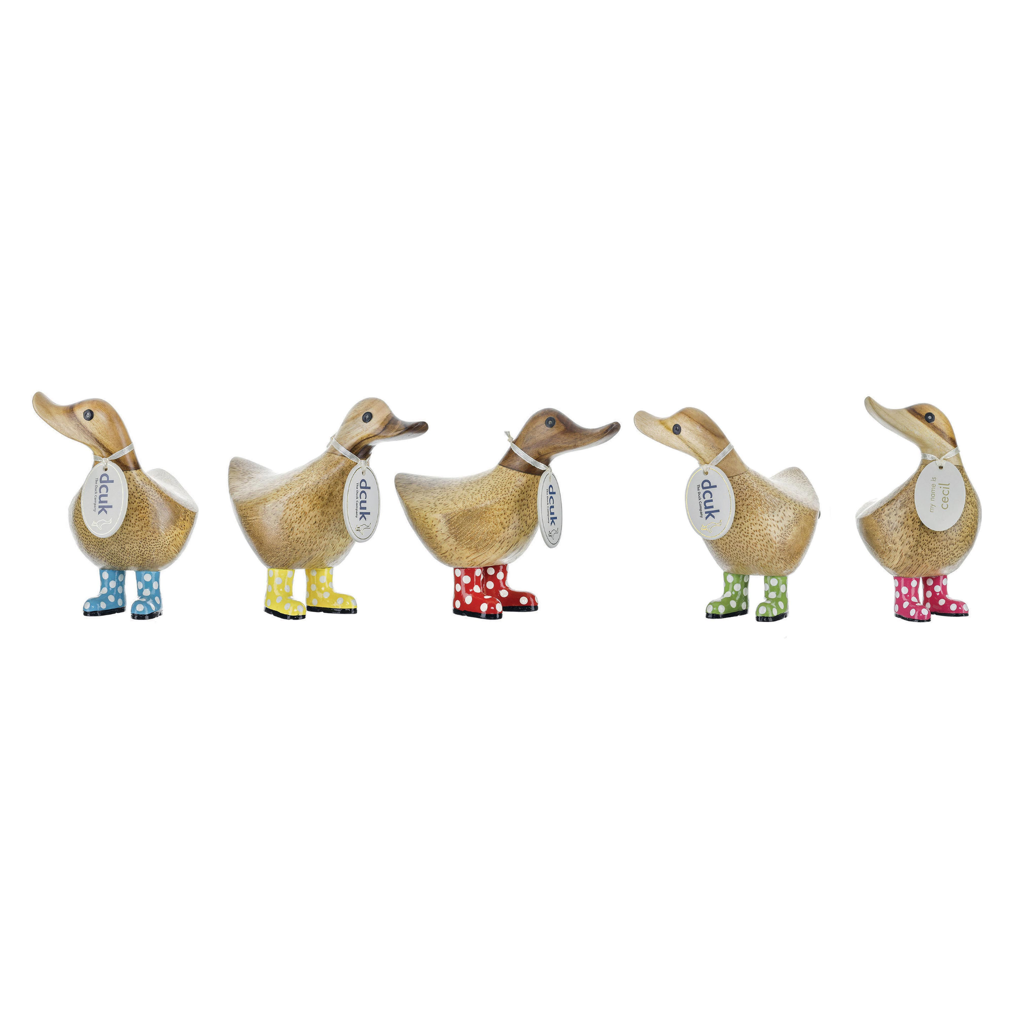 Spotty Boots Ducky Pink