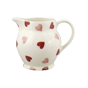 Pink Hearts 1/2 Pint Jug