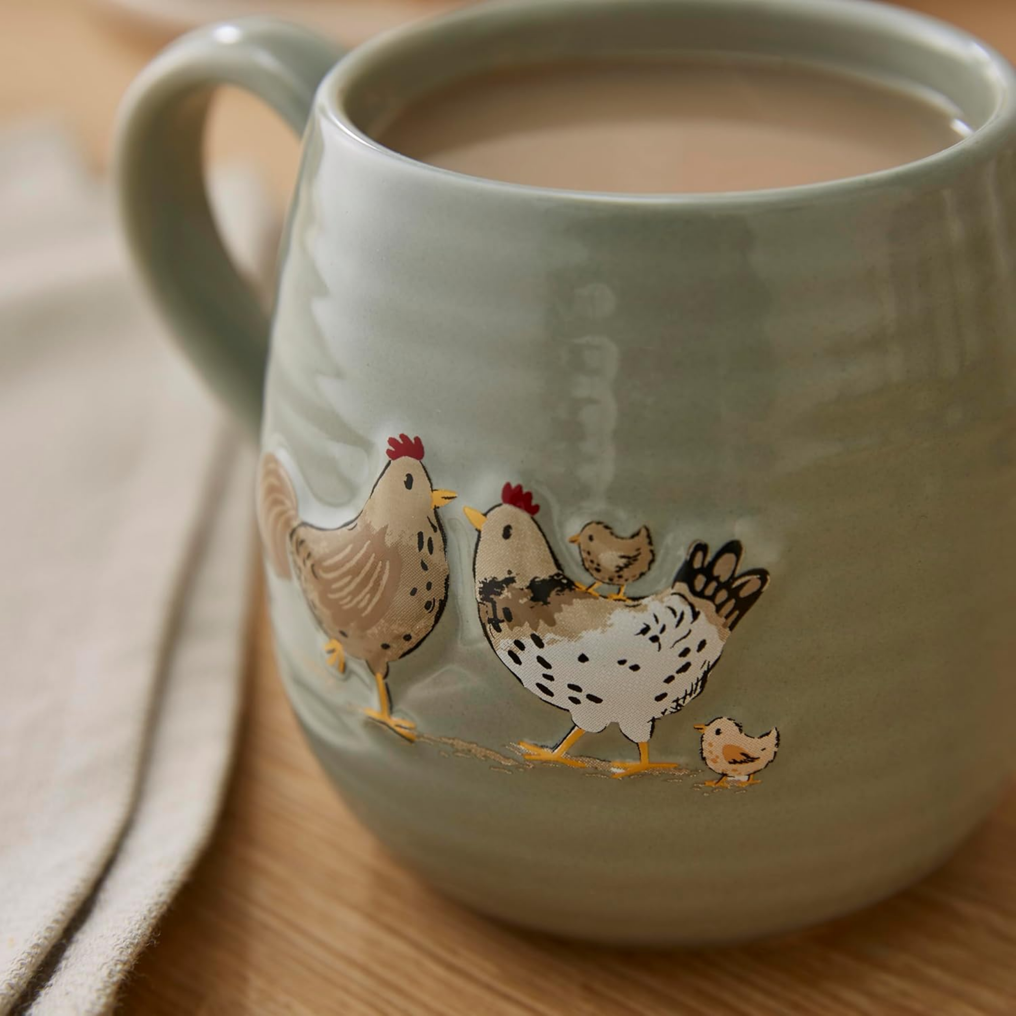 Happy Family Belly Mug Hen House Lane