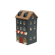 Alsace Tea Light Shop Navy