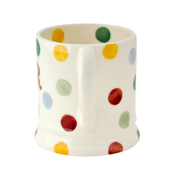 Polka Dot Mr & Mrs Set of Two 1/2 Pint Mugs