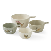 Set of 4 Measuring Cups Hen House Lane