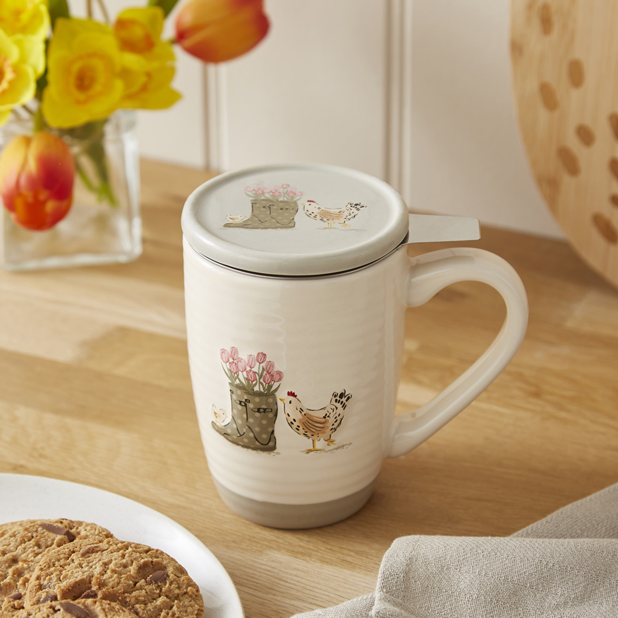 Infuser Mug Hen House Lane