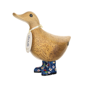Floral Boots Ducky Blue