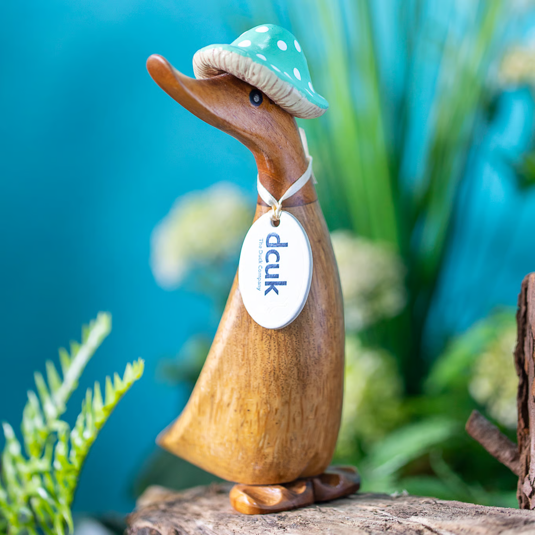 Toadstool Folk Duckling Green