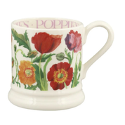 Flowers Poppy 1/2 Pint Mug
