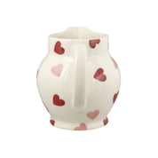 Pink Hearts 1/2 Pint Jug