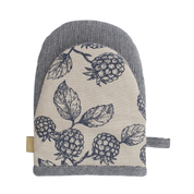 Berry & Bug Half Oven Glove Blue