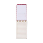 Tulip Twin Wire Notepad Pinwheel Pink