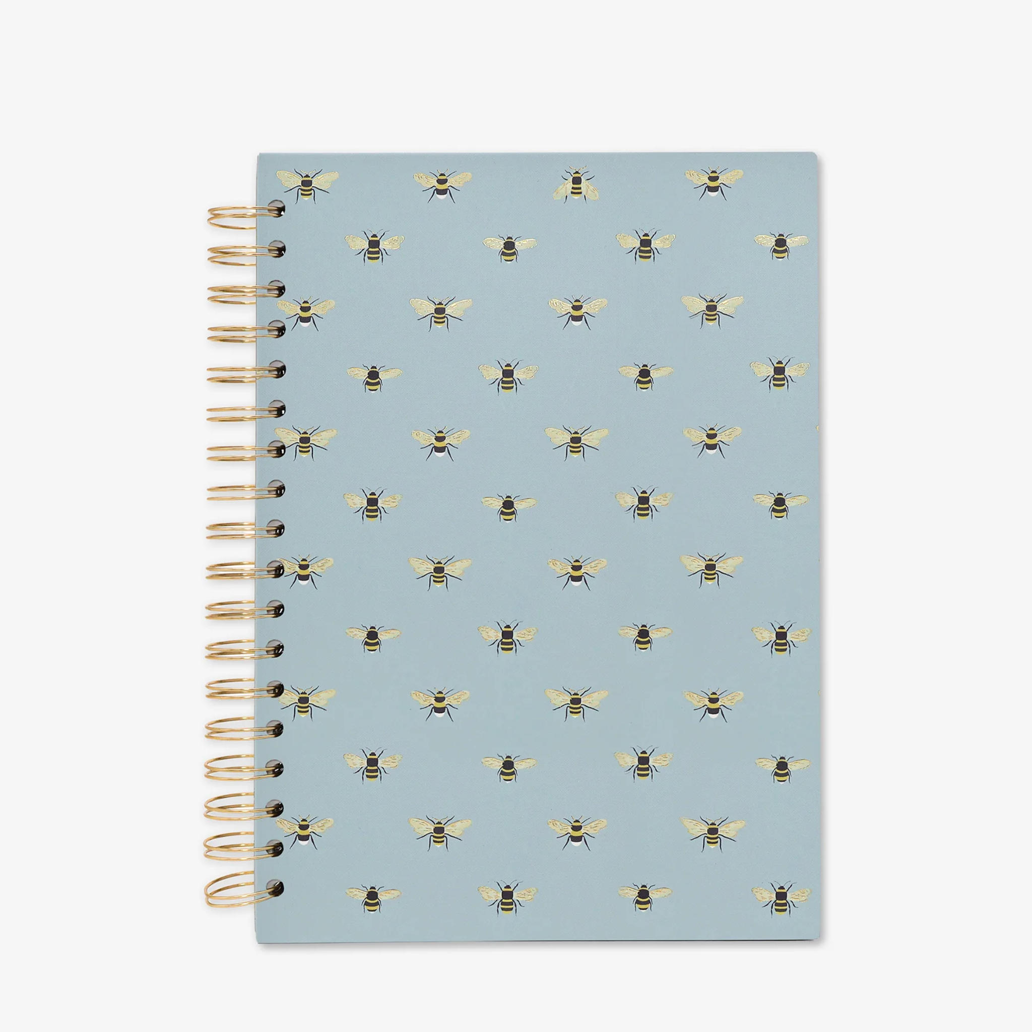 Bees B5 Spiral Notebook