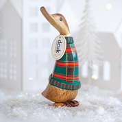 Christmas Jumper Duckling Tartan