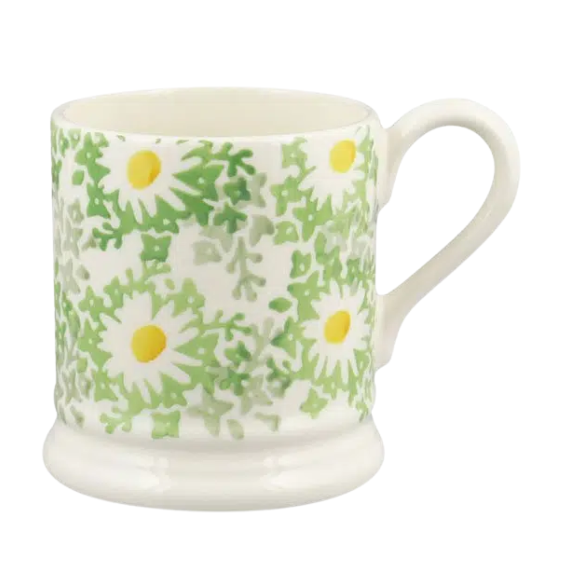 Flowers Green Daisy Fields 1/2 Pint Mug