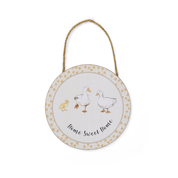 Round Plaque Home Sweet Home Buttercup Farm