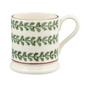 Tiny Holly 1/2 Pint Mug