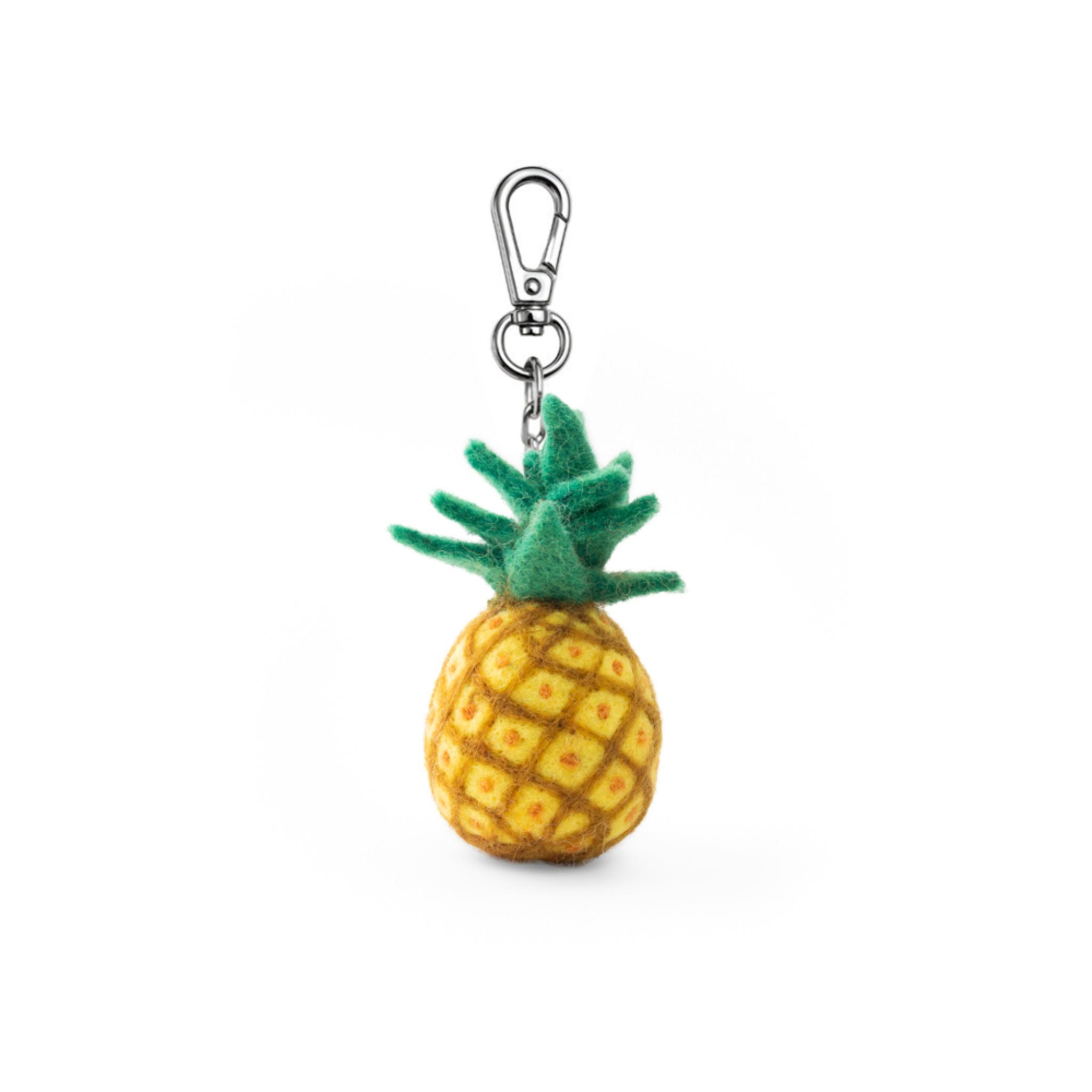 Felt Pineapple Keychain