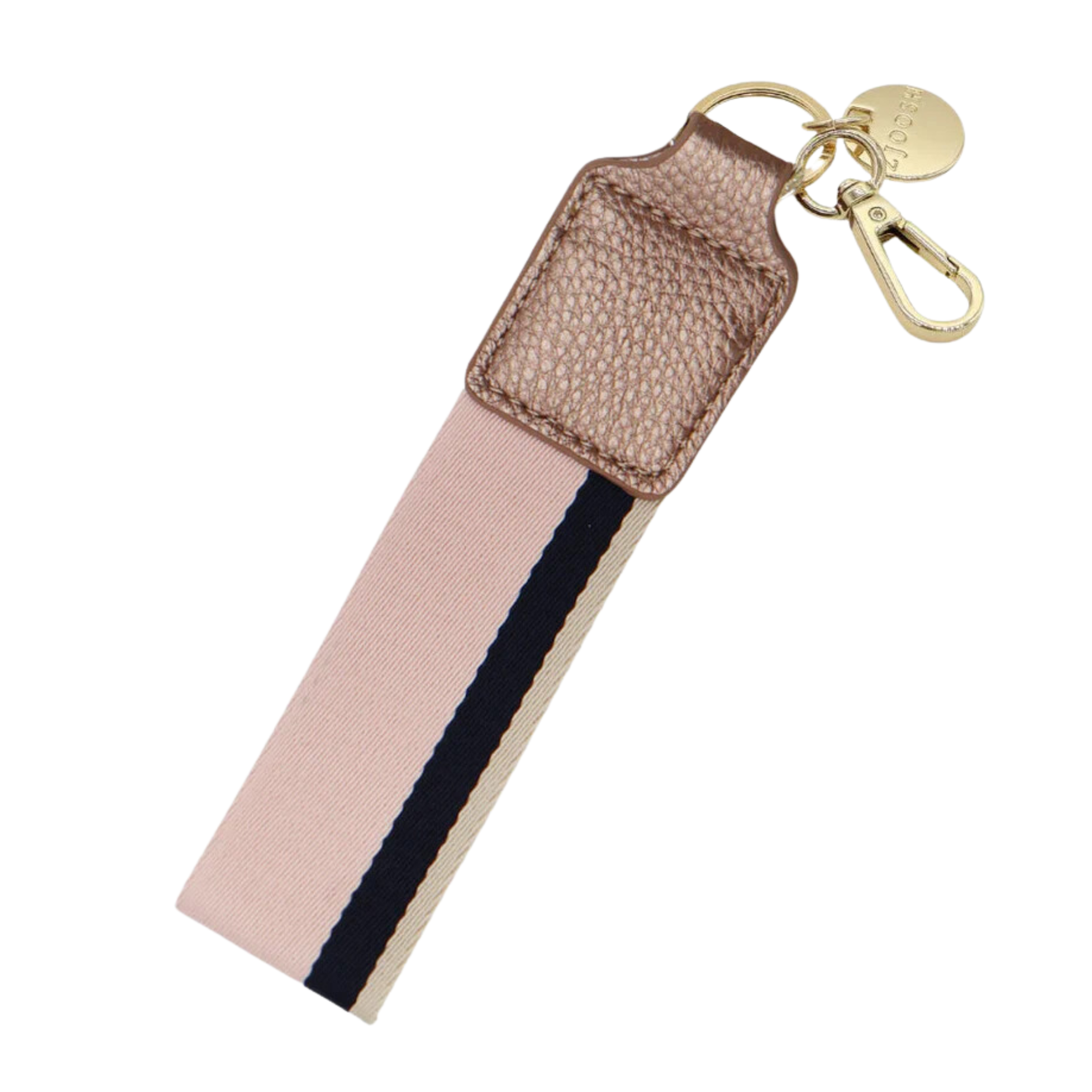 Odie Keyring Rose Gold Peach