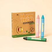 Honeysticks Beeswax Crayons Jumbo Thins