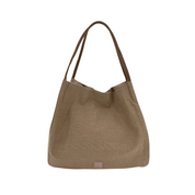 Land and Sea Tote Bag Taupe