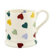 Polka Hearts 1/2 Pint Mug
