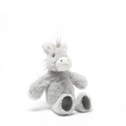 Diego The Donkey Rattle Grey