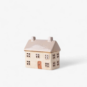 Alsace Tea Light Cottage Light Grey