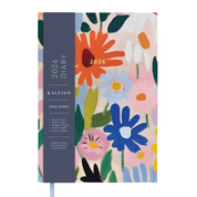 A5 2026 Diary Gouache Floral