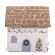 Felt Christmas House & Garland Decoration