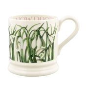 Flowers Snowdrop 1/2 Pint Mug