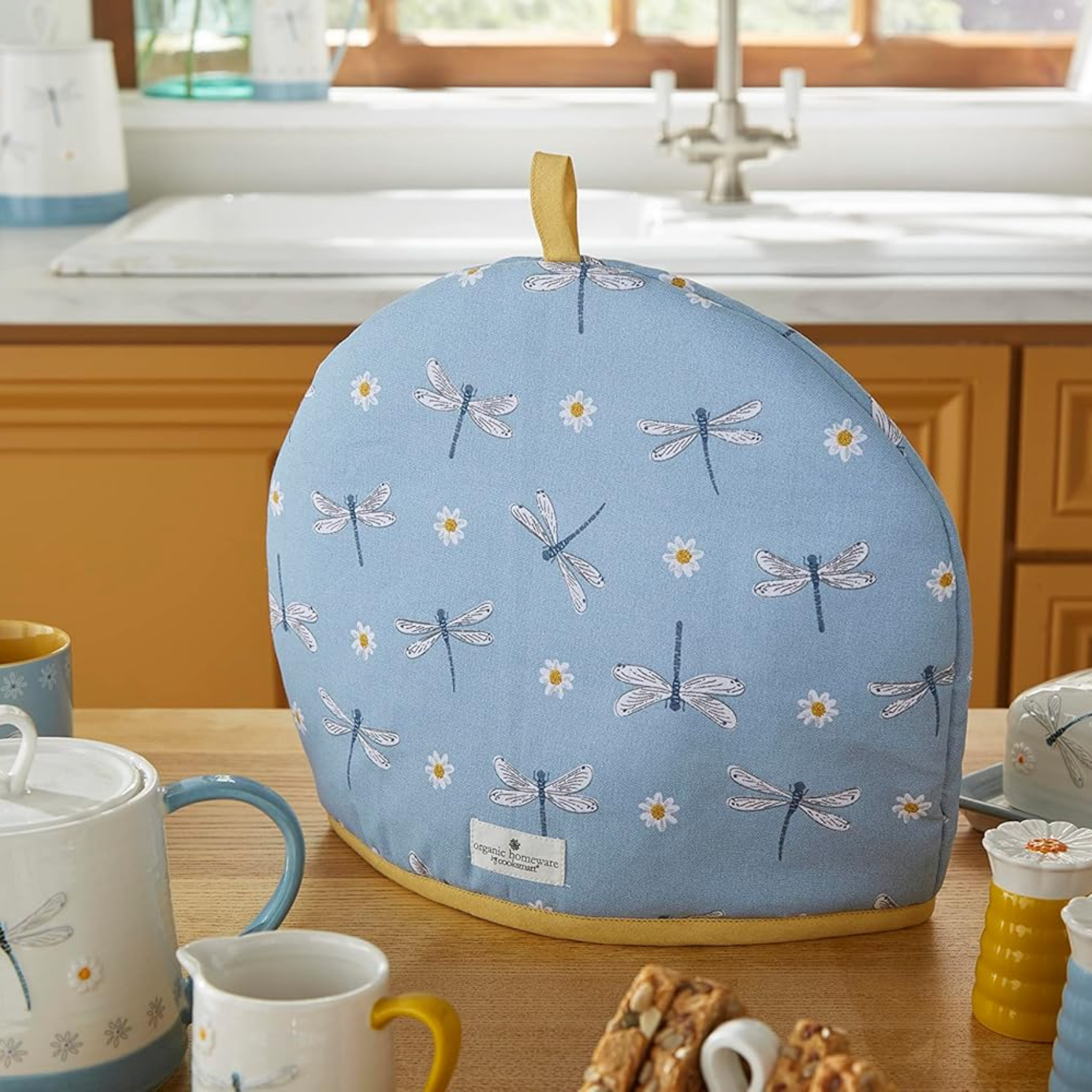 Organic Cotton Tea Cosy English Meadow