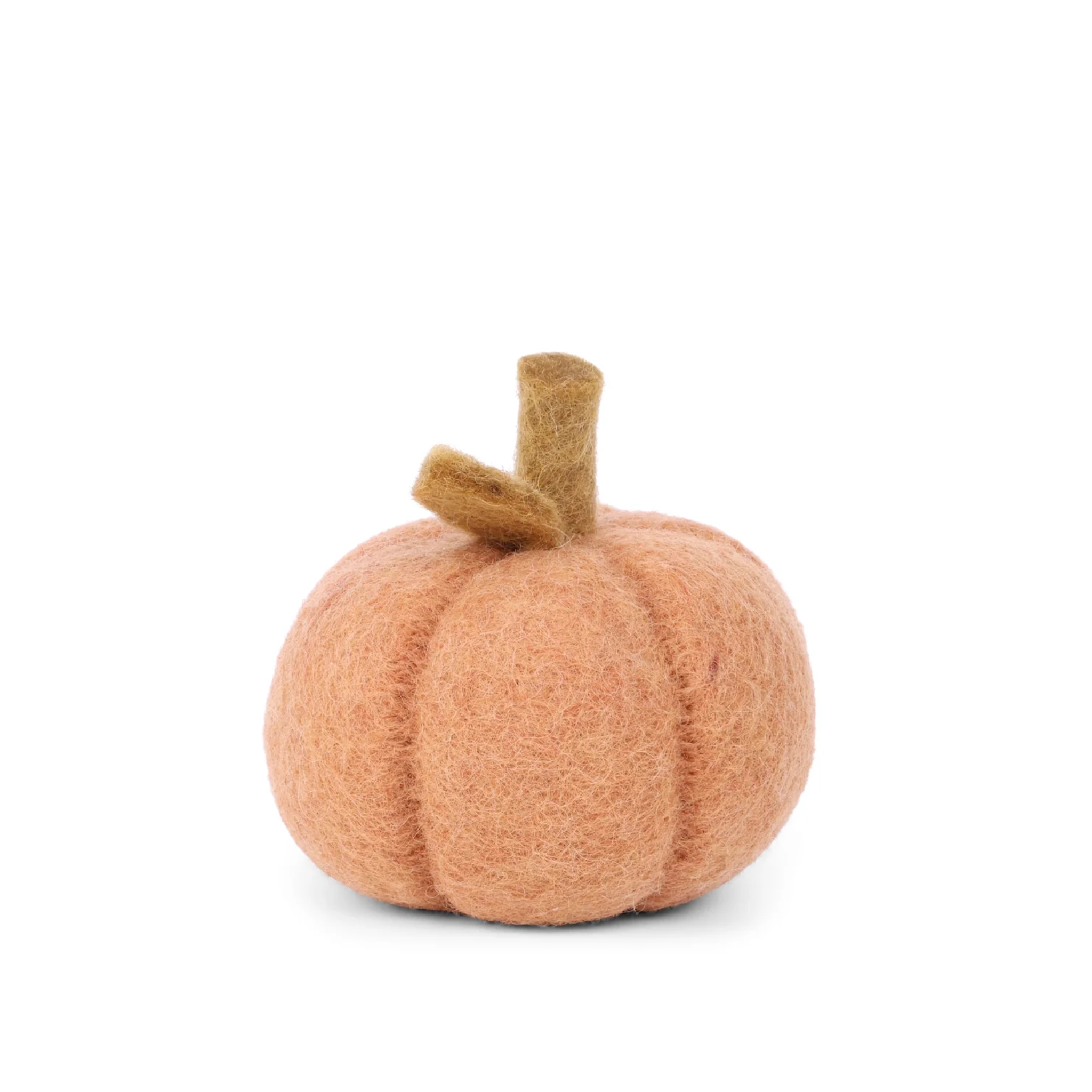 Felted Pumpkin Light Orange