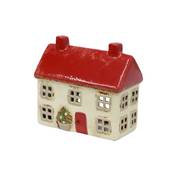 Alsace Tea Light Cottage Christmas Stone