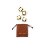 The Ruby Cocktail Chillers Gold Set Of 4