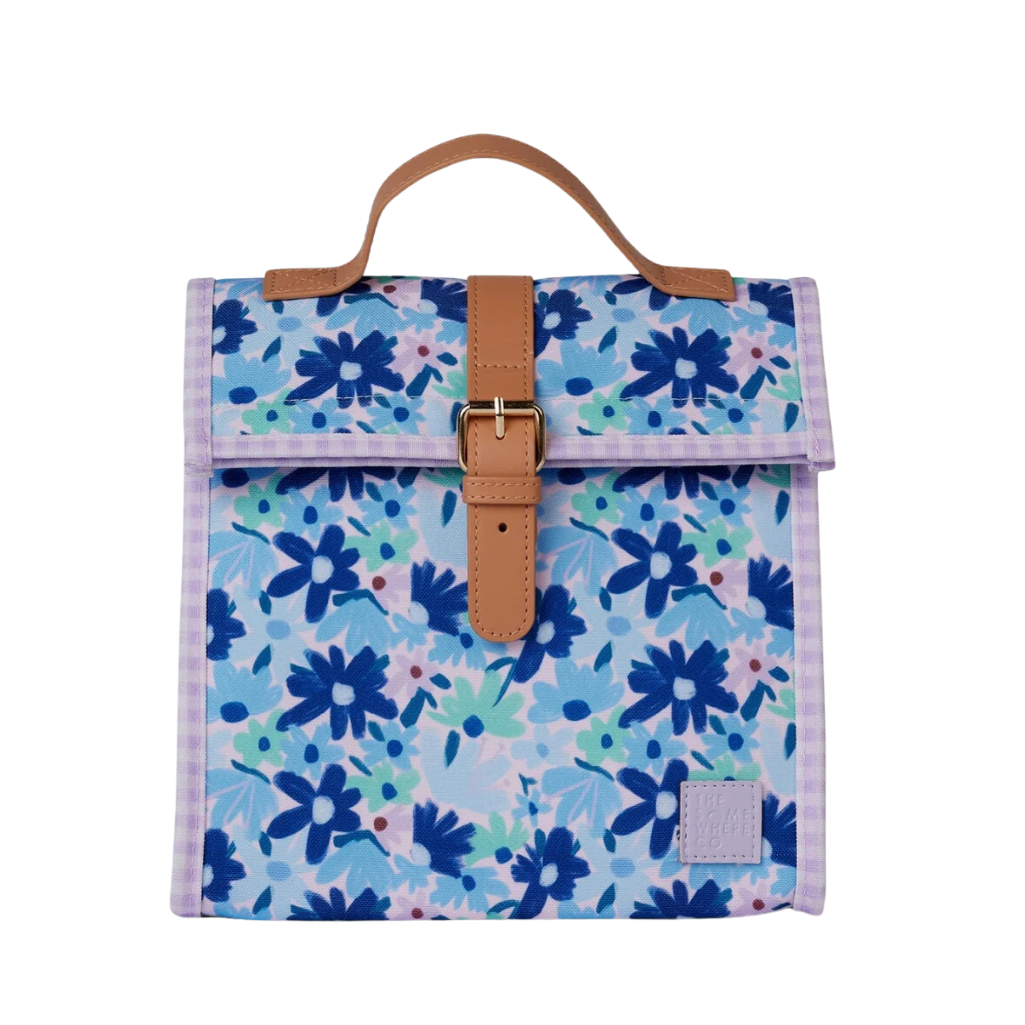 Blue Meadow Lunch Satchel