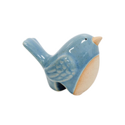 Bird Pot Sitter Soft Blue