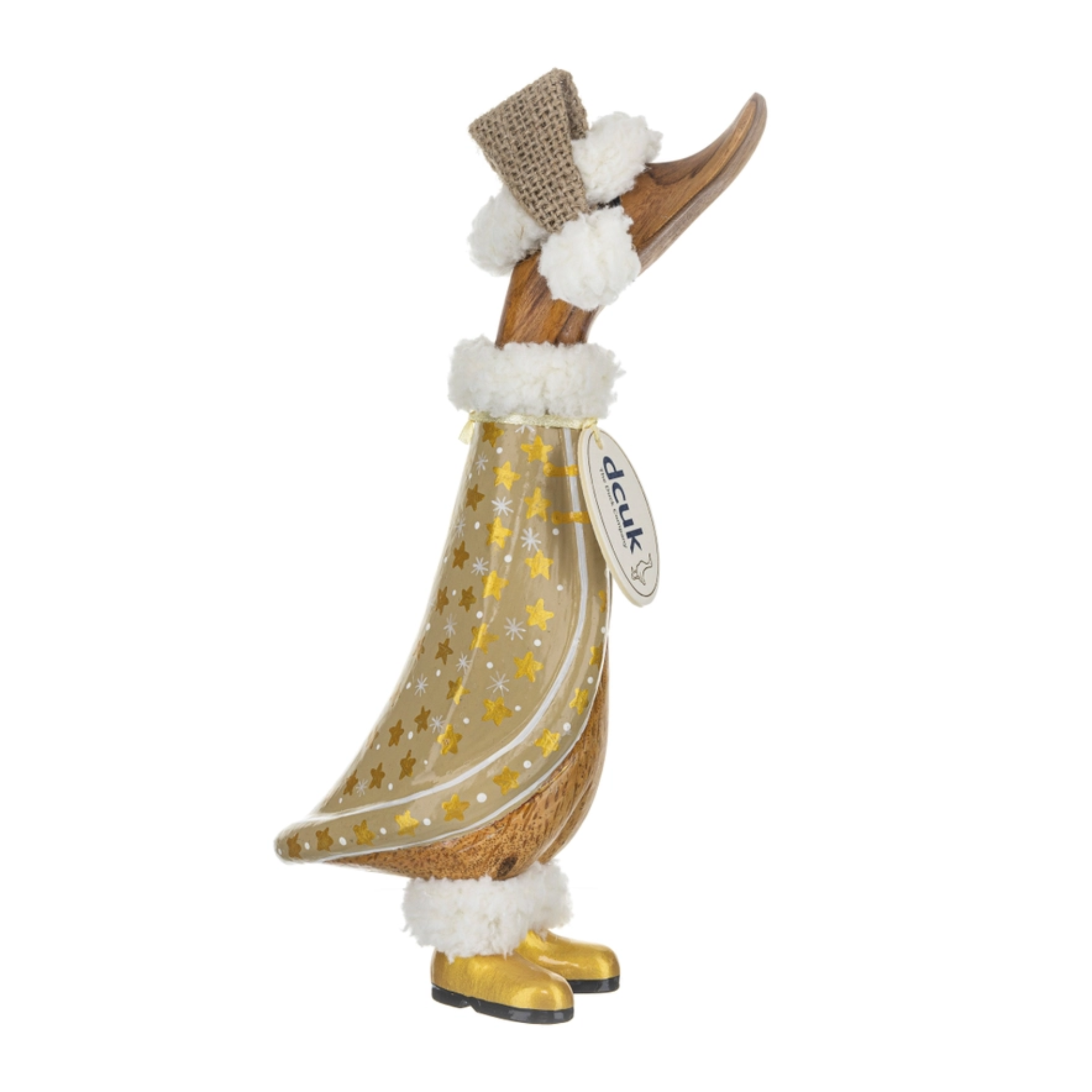 Christmas Gilded Caramel Duckling Cloak