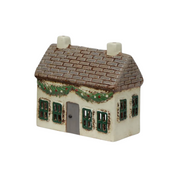 Christmas Tea Light Cottage with Swag