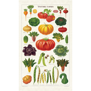 Vegetable Garden Tea Towel