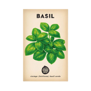 Basil 'Large Sweet Genova' Heirloom Seeds