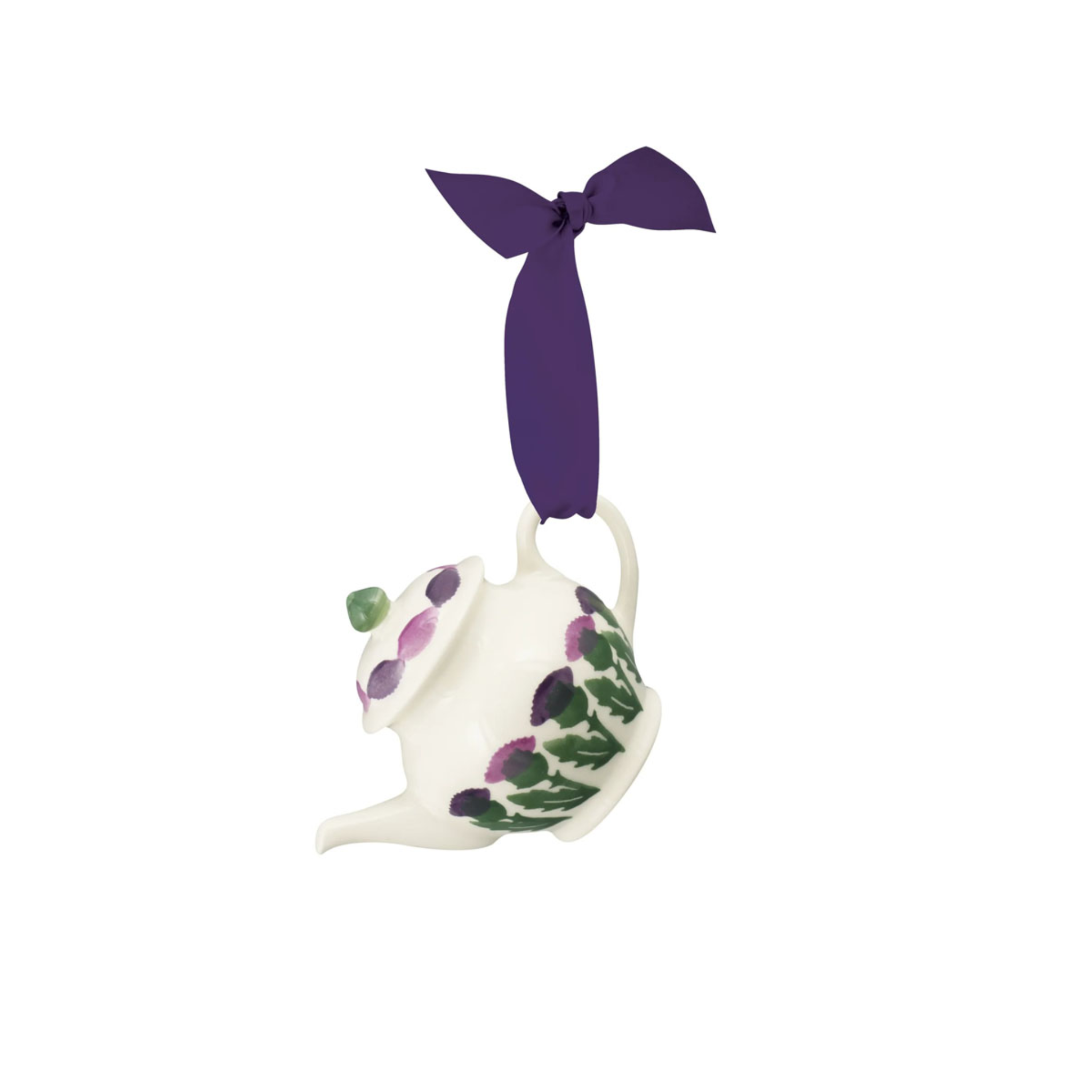 Thistle Tiny Teapot Decoration