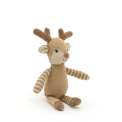 Remy The Reindeer Rattle Natural