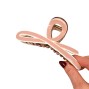 Twist Claw Clip Pink