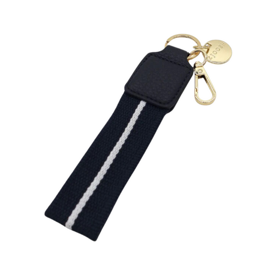 Odie Keyring Navy White