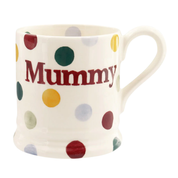 Polka Dot Mummy 1/2 Pint Mug