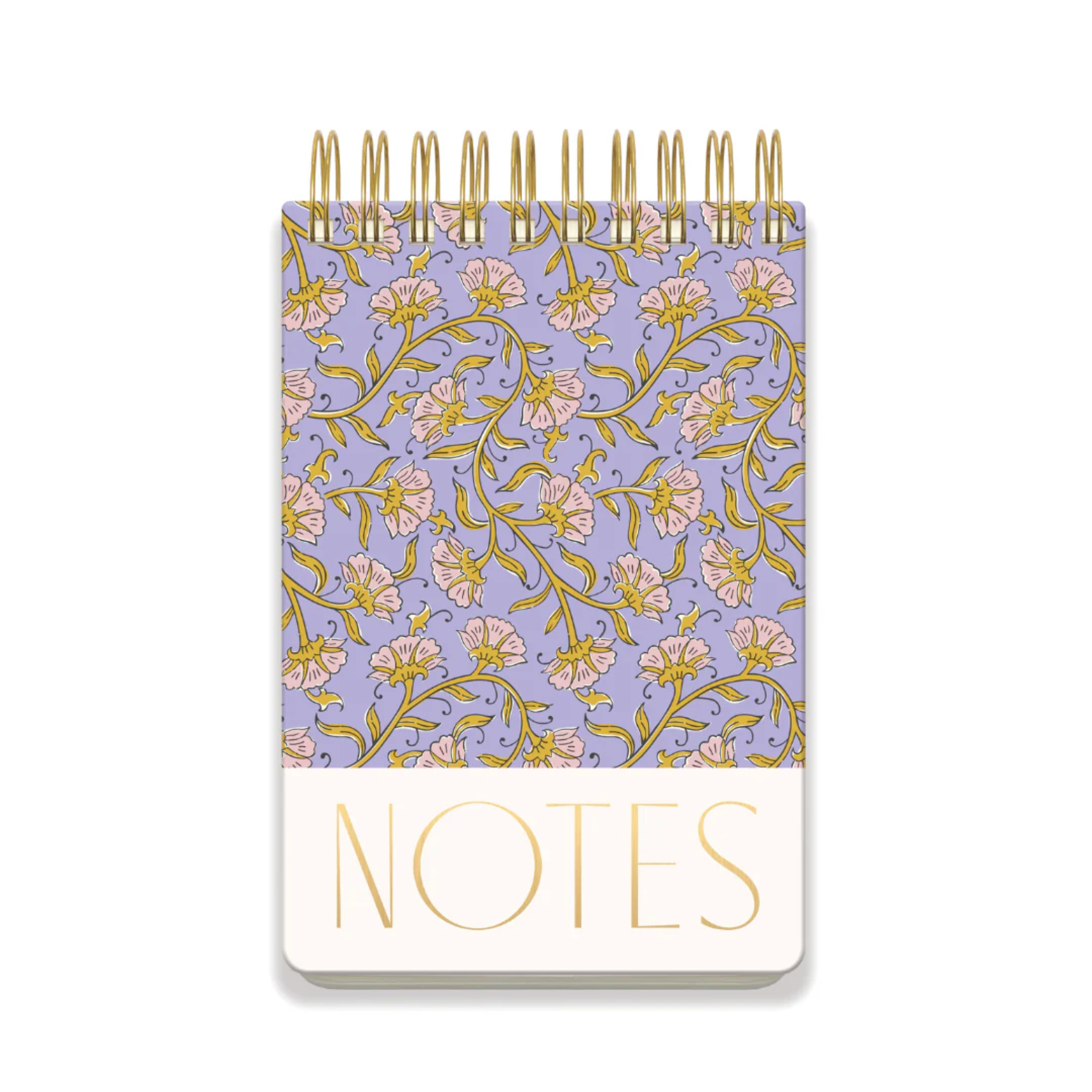 Large Chunky Notepad Purple Vintage Floral