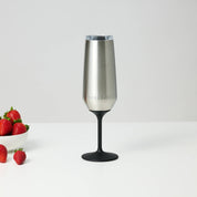 Champagne Flute Brushed Stainless