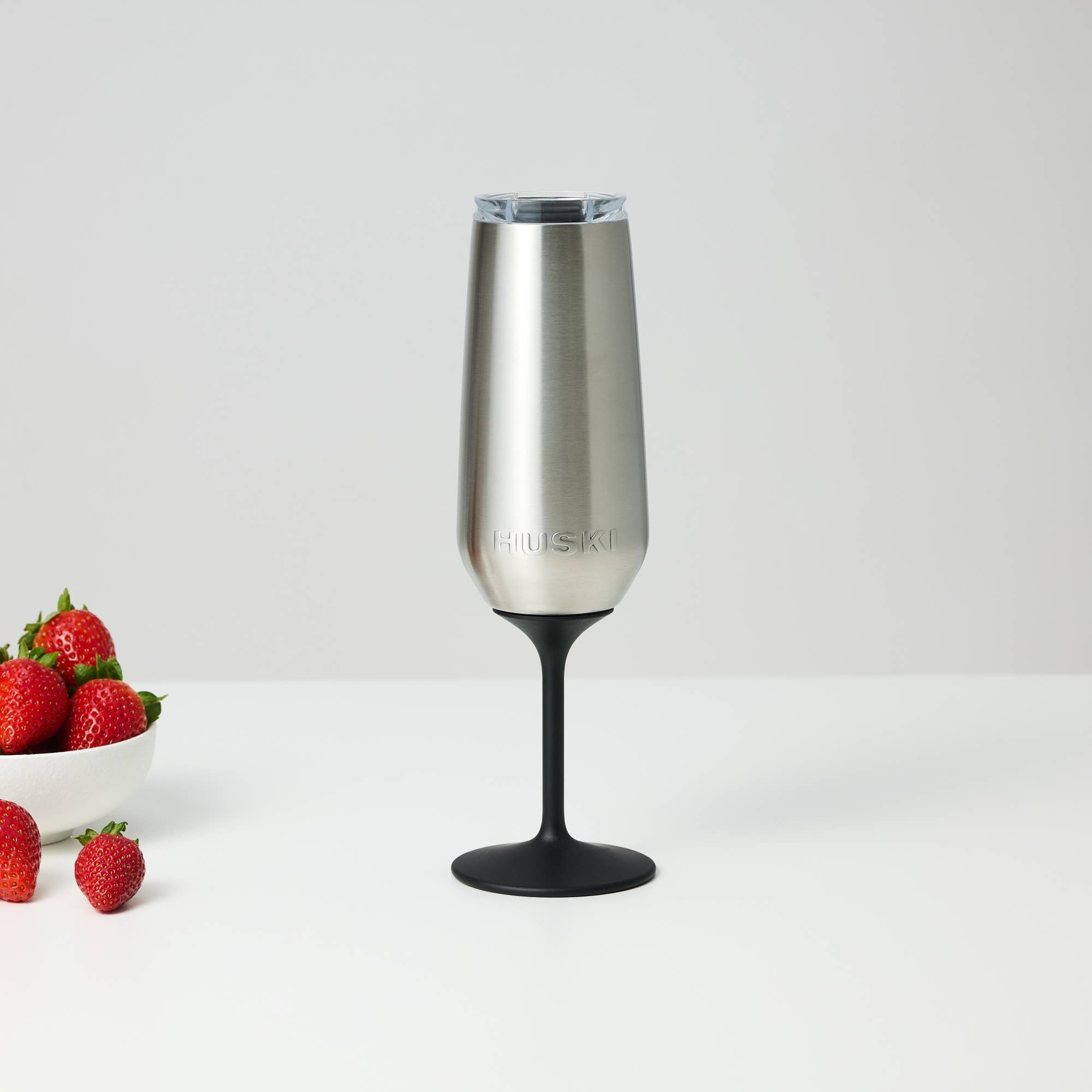 Champagne Flute Brushed Stainless